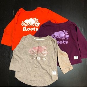 💚 2/$30💚 Roots Baby Original Cooper Beaver T-shirt Bundle - 6-12 months